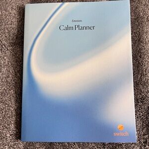 Switch Emotions Calm Planner - Blue and Cream
